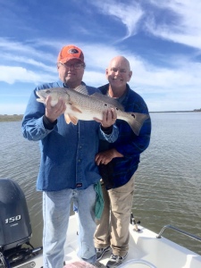 John Gross & Capt. Jack with a nice redfish!