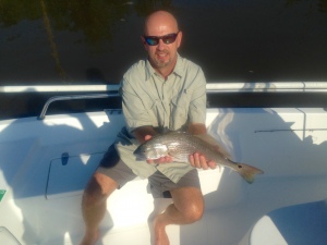 C.T. Cowling catching and releasing some nice reds!