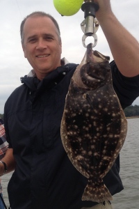 Todd Baldwin with a nice flounder