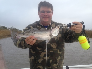 Brendan Westely with a nice winter time seatrout!