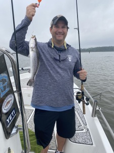 Brian Surowitz with a nice sea trout!